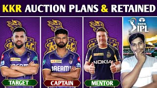 IPL 2025 KKR Squad Analysis 🤩 KKR Retention Player List  Target Player  KKR New Mentor update 🤯 [upl. by Mchail]