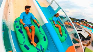 All slide POV’s at Soaky Mountain waterpark [upl. by Yhtomiht]