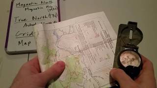 Grid North Explained and Orienting Your Map [upl. by Cochran392]