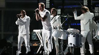 Imagine Dragons  Radioactive x mAAd city live from Grammys 2014 no lags 60fps [upl. by Brower]