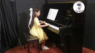 Minuet in C Classical Grade 1 Piano Exam Distinction Performance Aheli Rodrigo [upl. by Aieken]