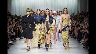 Versace Womens SpringSummer 2018  Fashion Show [upl. by Yaner]