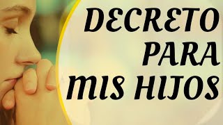 HERMOSA BENDICION para tus HIJOS ❣️ PEDIR PROTECCIÓN Y AMOR Decreto corto 👩‍👦 [upl. by Nyrroc]