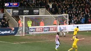 Cheltenham 03 Plymouth  Sky Bet League 2 Season 201415 [upl. by Atsillac]