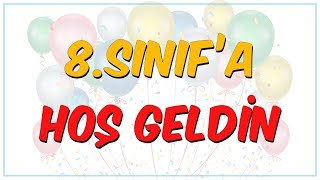 8Sınıfa Hoş Geldin🙋‍♀️ [upl. by Nyrrat]