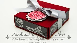 Gift Box Punch Board Tutorial [upl. by Nomaid655]