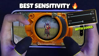 NEW😱BEST SENSITIVITY amp SETTINGS 2024🔥 4 Finger Claw Gyroscope  PUBG MOBILE [upl. by Uoliram]