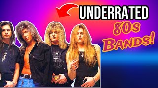 The MOST Underrated 80s Hair Bands That Could Have Been HUGE [upl. by Aiela746]