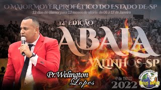 Pastor Wellington Lopes  Abala Valinhos 2022 [upl. by Cohleen234]