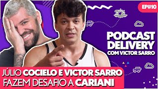 COCIELO E VICTOR SARRO  PODCAST DELIVERY  EP10 [upl. by Atirec]