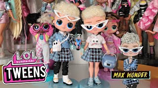 The First LOL Tween Boy Max Wonder LOL Tween Doll Unboxing and Review [upl. by Anoi]