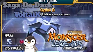 De héroe a villano Saga de Dark VoltaiK  Monster Legends [upl. by Aleekahs374]