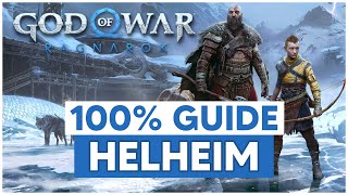 God of War Ragnarök  HELHEIM 100 Guide ALL Collectible Locations [upl. by Elwina]