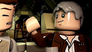 Lego Star Wars The Force Awakens PS Vita Walkthrough Part 12 Freighter Shutdown [upl. by Modeerf]