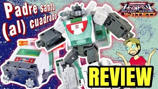 SOLO PARA CLAVADOS  Transformers Legacy United Origins Wheeljack  Auvelier Review en Español [upl. by Idnek]