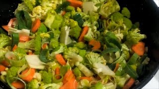 SALTEADO DE VERDURAS come saludable toda la semana  SAUTEED VEGETABLES [upl. by So]