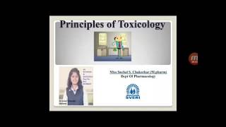 Pharmacology III Unit V General principles of Toxicology [upl. by Octavia]