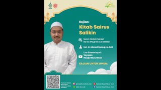 Taklim Bada Maghrib Bersama Ust H Ahmad Syauqi MPdI 28 Oktober 2024 [upl. by Fritz]