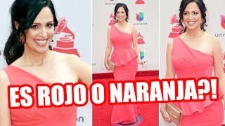 EL VESTIDO MÁS BELLO QUE HAYA USADO Alfombra Roja Latin Grammy 2017  SandraCiresArt [upl. by Atiram]