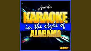 Dixieland Delight In the Style of Alabama Karaoke Version [upl. by Skvorak]