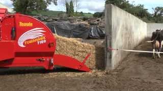 Tomahawk 7100 Tractor Mounted Bale Processor [upl. by Tallbot]