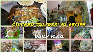 chicken jalfrezi ki recipedaily vlogsPunjabi family vlog [upl. by Gore]