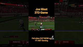 Joe West Fr Highlights Full video on page gameplay collegefootball25 roadtoglory [upl. by Cate737]