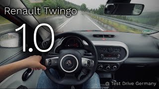 Renault Twingo III 10 SCe 65 PS 2022 Test Drive [upl. by Talmud]