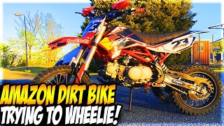 Can The Apollo RFZ Chinese DirtPit Bike Wheelie After We Fixed It Cheapest Dirtbike on Amazon [upl. by Sedicla743]