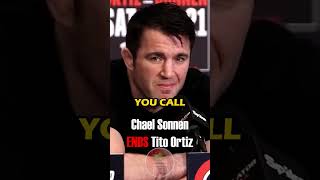 Chael Sonnen ENDS Tito Ortiz With ONE LINE 😱🤯 ufc shorts mmamemes mmafunny ufcshorts [upl. by Suiravad]