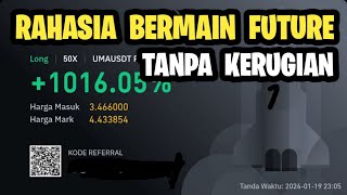 RAHASIA BERMAIN FUTURE DI BINANCE TANPA KERUGIAN  TIPS TRADING [upl. by Vassar]