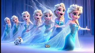 Letting Go Elsas Emotional Evolution in Frozen  Nursery Song SingAlongquot [upl. by Springer]