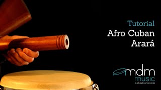 Afro cuban rhythm Arara Free lesson [upl. by Lamont294]