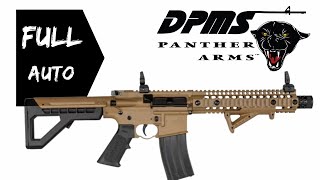 REVIEW FUZIL RIFLE DPMS SBR FULL AUTO RAJADA CO2 4 5MM CROSMAN TAN [upl. by Seadon744]