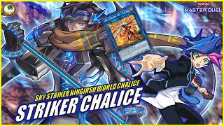 SKY STRIKER NINGIRSU WORLD CHALICE 🤖 NegateTake ControlDirect Attack YuGiOh MASTER DUEL [upl. by Naugan]