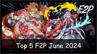 Top 5 Best FREE TO PLAY Decks in June 2024 With Duel Replays YuGiOh Duel Links F2P [upl. by Norina474]