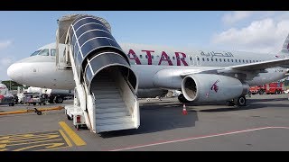 ✈TRIP REPORT  Qatar Airways  Zanzibar  Skopje via Doha  Business Class  Economy Class [upl. by Tebor]