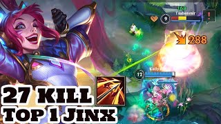 THIS JINX BUILD LOOKS LIKE A LITERAL GLITCH  WILD RIFT [upl. by Eagle]