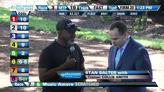 Stan Salter Interview with Trainer Collie Smith 060124 [upl. by Anekahs]