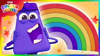 Colourblocks Rainbow Adventure  Learn All Colours  Kids Learn Colours [upl. by Naic]