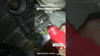 KAPASITAS OLI MESIN BINTER MERZY68techwerkudoromotor [upl. by Fanny]