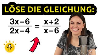 Kannst DU diese Gleichung lösen – Bruchgleichungen [upl. by Marella340]