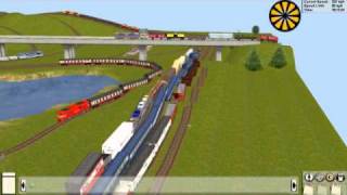 Most ridiculous Trainz layout ever [upl. by Bianka360]