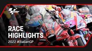 MotoGP™ Race Highlights  2022 ItalianGP [upl. by Kalk]