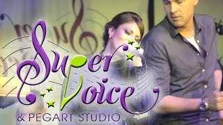 Marko Milinković i Sandra Novković  Ni da mora nestane Škola pevanja Super Voice amp Pegart Studio [upl. by Leemaj]