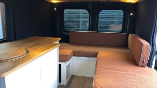 Self build Vivaro camper Start to finish under 15mins [upl. by Porter]