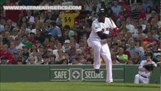 David Ortiz Slow Motion Home Run Baseball Swing  Hitting Mechanics Instruction Red Sox MLB [upl. by Atnovart870]