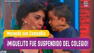 Miguelito fue suspendido del colegio  Morandé con Compañía 2016 [upl. by Aralc]