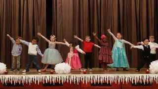 Preschool Valentines Day  LOVE Performance [upl. by Glasgo]