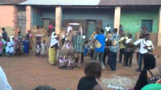 Talking drum naming ceremonytamaleGhana [upl. by Spiegel640]